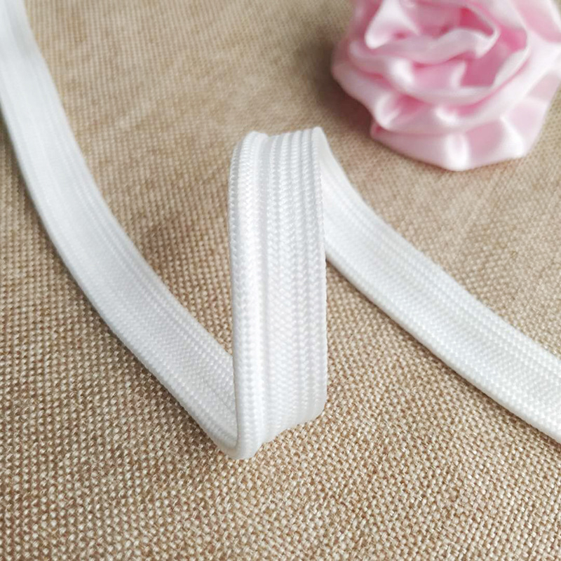 1 cm pletana rubna traka za tekstil – rubna traka za odjeću, jastuke i deke, razne boje