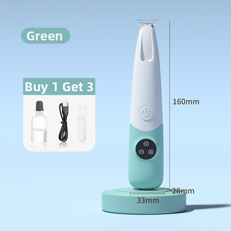 Keli-P1 elektrický zastrihávač labiek pre mačky a psy, s LED svetlom, vodotesný