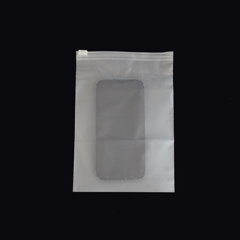 Pungă cu fermoar personalizată pentru îmbrăcăminte, CPE, ambalaj din plastic, mată și transparentă