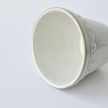 Ghiveci ceramic în relief, în stil roman, cu glazură retro, pentru grădină, balcon și interior — set de ghivece pentru orhidee