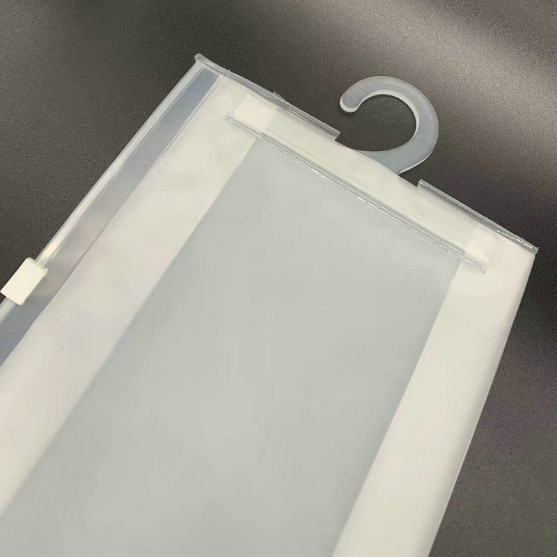 Geantă de ambalare PVC cu fermoar EVA, pungă pentru lenjerie, pungă cu fermoar stand-up; grosime dublă personalizabilă