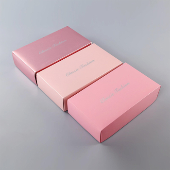 Cutie de ambalaj pentru haine, din carton ondulat, pentru lenjerie, imprimare color pe ambele fețe, logo, personalizată