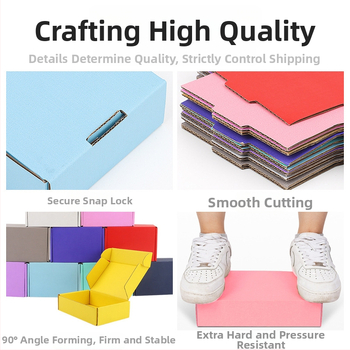 Cutie ondulată albă, personalizată, în formă de avion, pentru lenjerie, ambalaj e-commerce rezistent la presiune