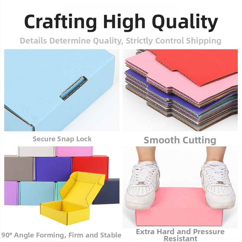 Cutie ondulată albă, personalizată, în formă de avion, pentru lenjerie, ambalaj e-commerce rezistent la presiune