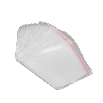 Sac OPP transparent pentru haine, auto-închis, 20x47 cm, 100 buc, grosime 50 μm
