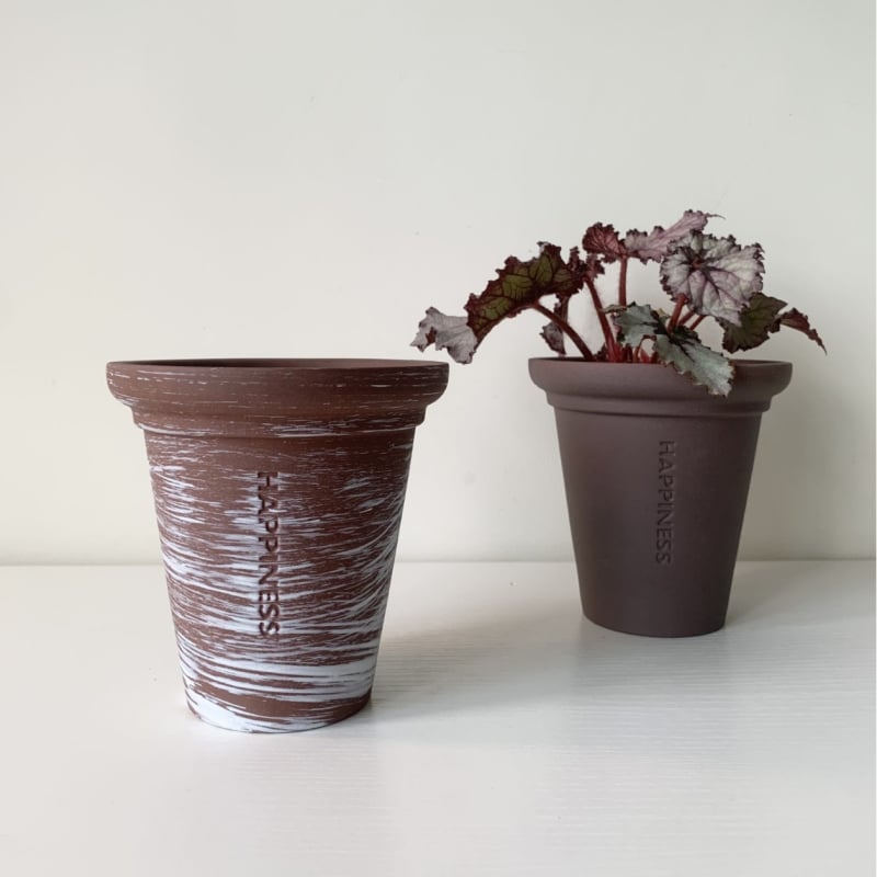 Ghiveci ceramic din lut, retro, pentru suculente, elegant și aerisit, design creativ, pentru birou