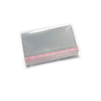 Pungă OPP autoadesivă pentru ambalare, transparenţă, 8×12 cm