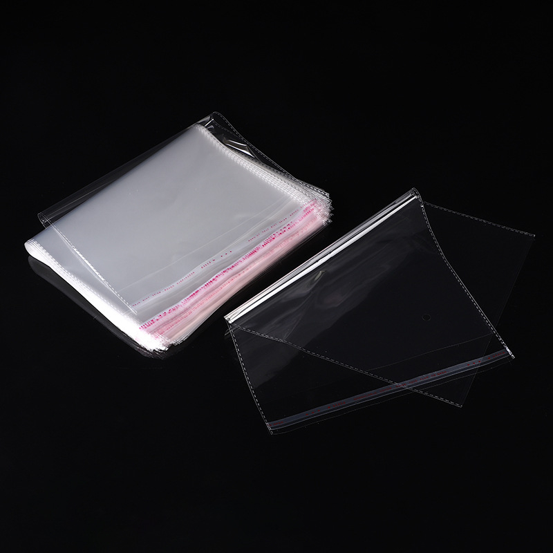 Pungă OPP 55×70 (65+5), autoadezivă, transparentă din plastic