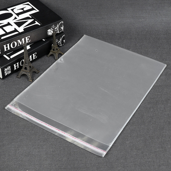 Sac OPP transparent autoadeziv cu gaură perforată pentru agățare, tip zip, 24x35 cm, forme variate