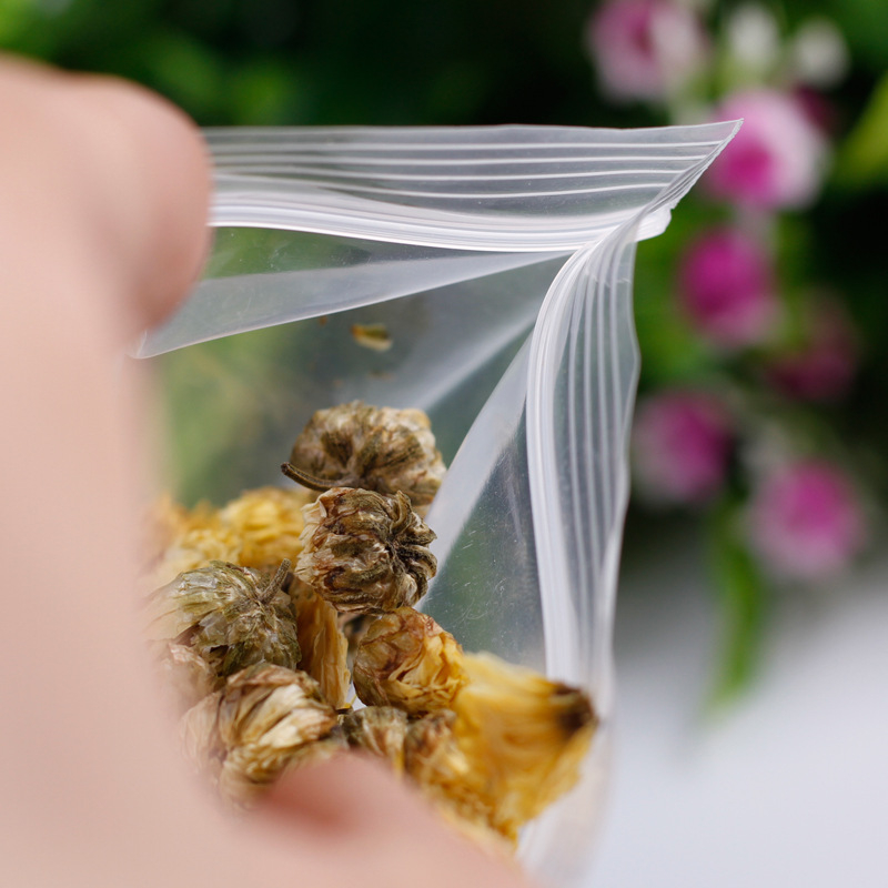 Pungi transparente PE cu autoînchidere, ambalaje din plastic de calitate alimentară, pungi sigilate impermeabile cu fermoar, la comandă
