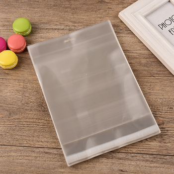 OPP pungă dublu față pentru haine, pungă transparentă din plastic autoadezivă