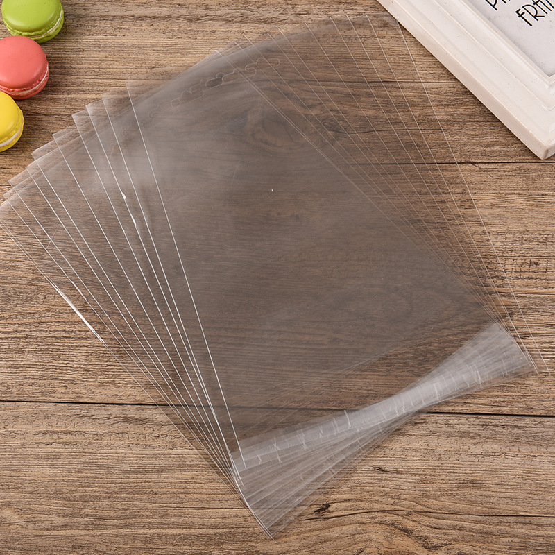 OPP pungă dublu față pentru haine, pungă transparentă din plastic autoadezivă