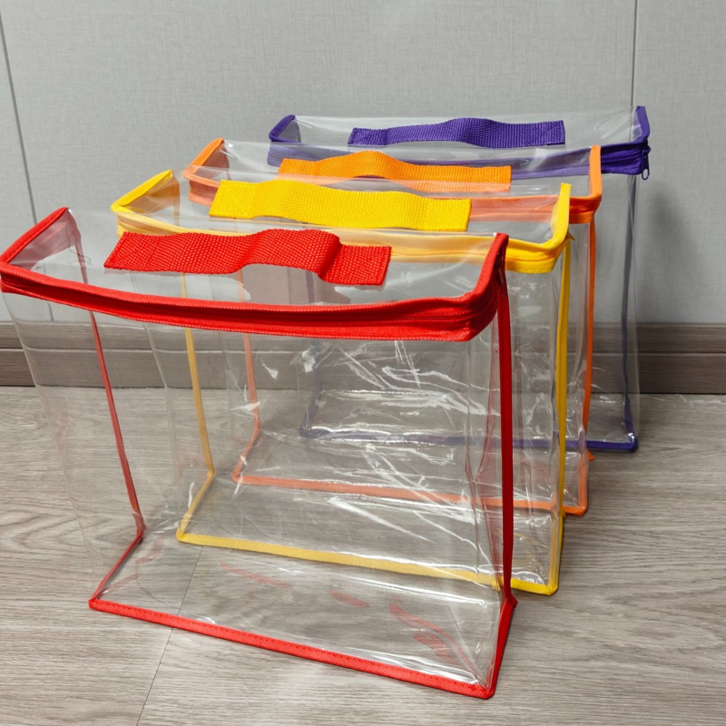 Sac PVC transparent pentru depozitare acasă – Capacitate mare pentru haine și pături