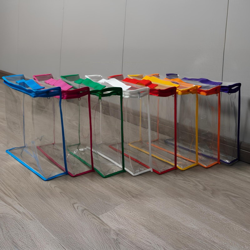 Sac PVC transparent pentru depozitare acasă – Capacitate mare pentru haine și pături
