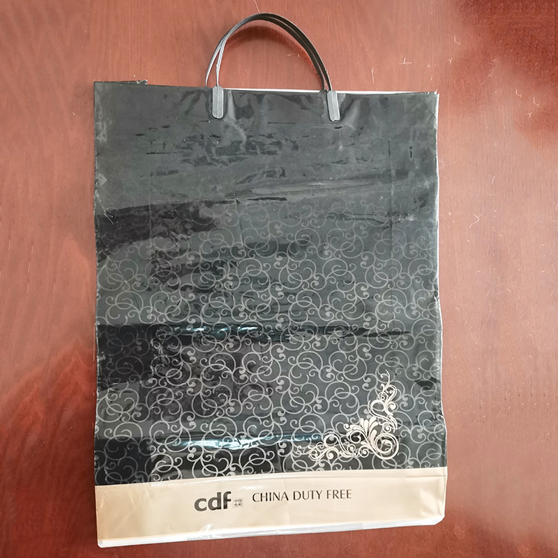 Genți tote personalizate pentru magazine duty-free, pungi din plastic pentru haine și cadouri, genți de cumpărături mall, pungi de ambalare cu capacitate mare