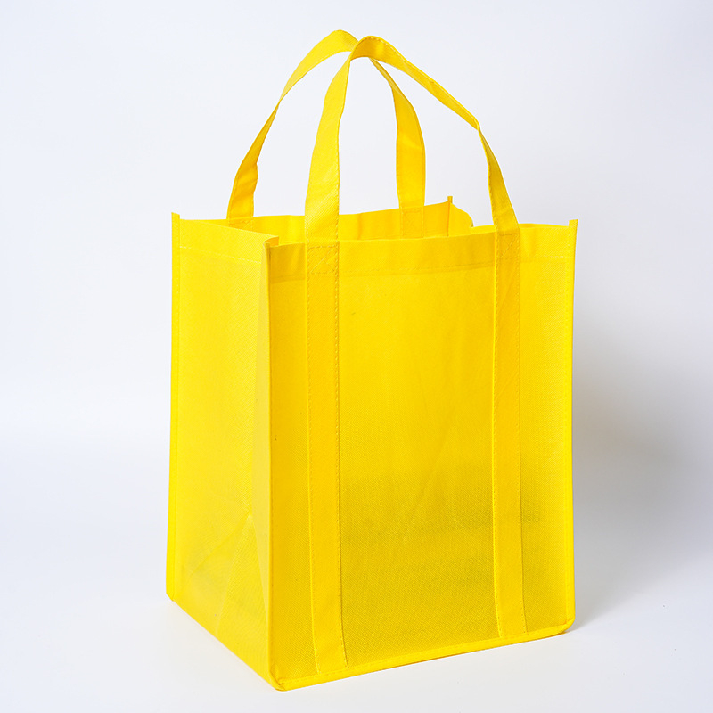Geantă din material nețesut cu logo personalizat, capacitate mare, geantă de cumpărături ecologică pentru supermarket