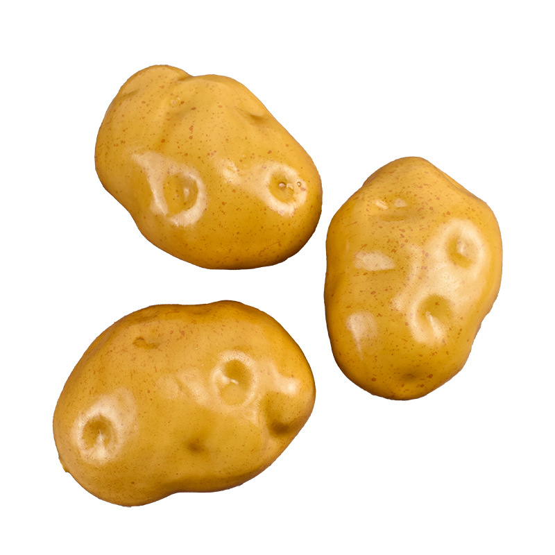 Modele din spumă de cartofi și legume pentru recuzită fotografică și decor de interior