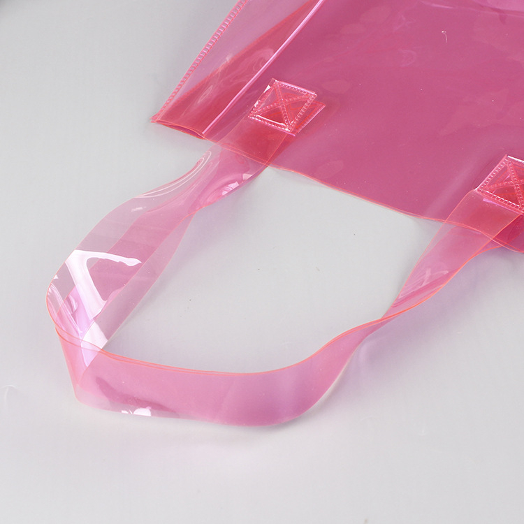 Geantă transparentă din PVC personalizată pentru ambalarea hainelor, împachetarea cadourilor și ambalarea bijuteriilor