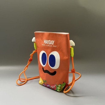 Geantă pentru telefon din DuPont hârtie, imprimare personalizată cu atracții turistice, încăpătoare, geantă cadou cu bretea crossbody