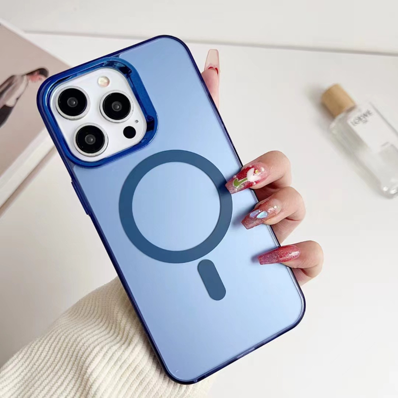 IMD futrola za iPhone 15 Pro Max s dvostrukim premazom, elektroplatiranim tipkama i magnetskom mat zaštitom