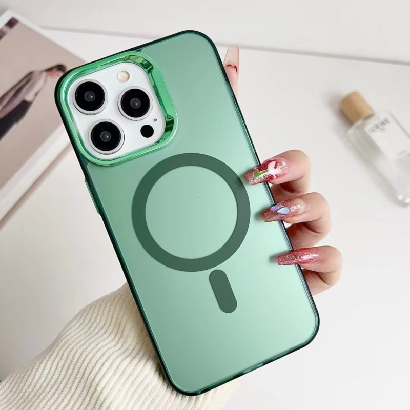 IMD futrola za iPhone 15 Pro Max s dvostrukim premazom, elektroplatiranim tipkama i magnetskom mat zaštitom