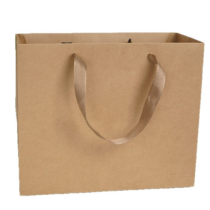 Genți tote personalizate din carton alb-negru, pentru magazin de îmbrăcăminte, cumpărături, depozitare și cadouri, din hârtie kraft