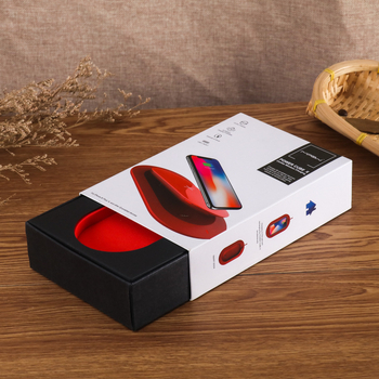 Cutie de ambalare pentru produse electronice cu card alb, cârlig și sertar, cutie cadou cu imprimare UV, cutie color pentru folie de protecție a ecranului telefonului și baterie