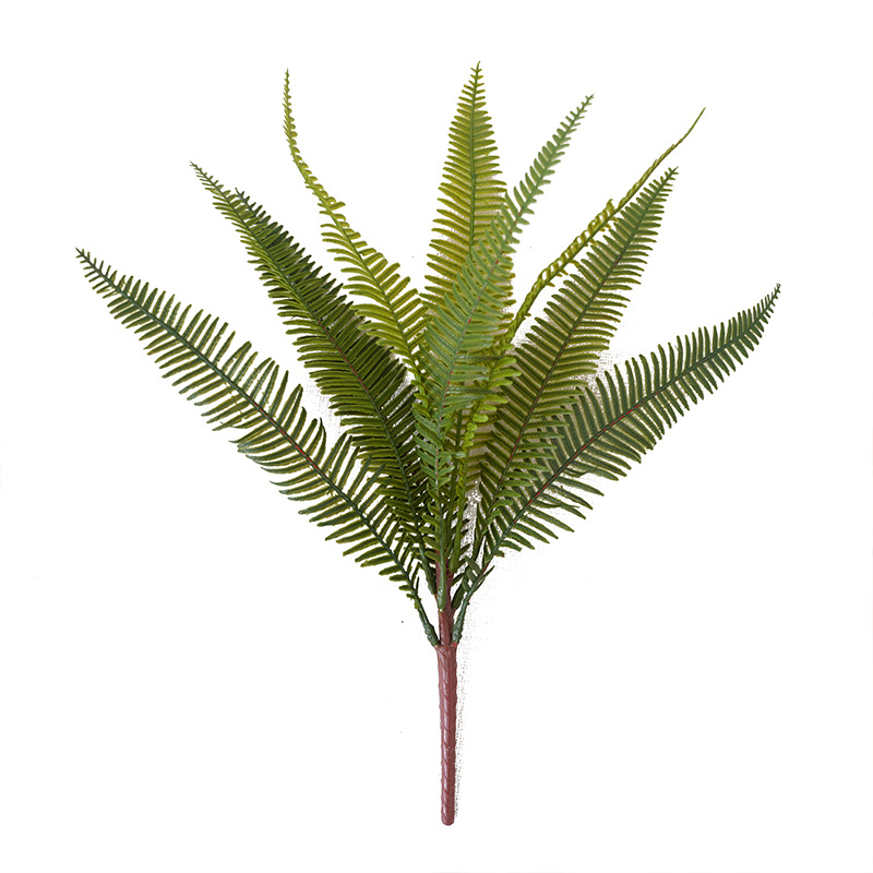 Ferigi artificiale pentru peisaje – Ferigă persană, perete cu plante tropicale pentru fotografie și decor de interior