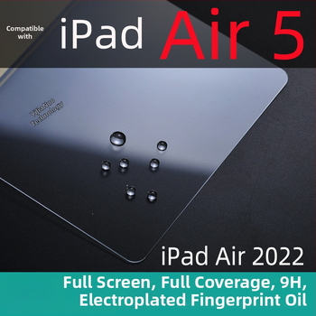 OneGano tvrdené sklo na ochranu displeja pre iPad Air 6 (11 palcov), kompatibilné s Air 5 a Air 4