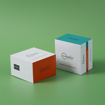 Cutie cadou cu capac rabatabil, personalizată, pentru ceasuri inteligente ale copiilor și căști Bluetooth