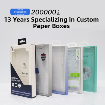 Cutie de ambalare digitală personalizată pentru husă de telefon, ambalaj blister, cârlig PVC pentru afișare, carton de ambalaj pentru căști