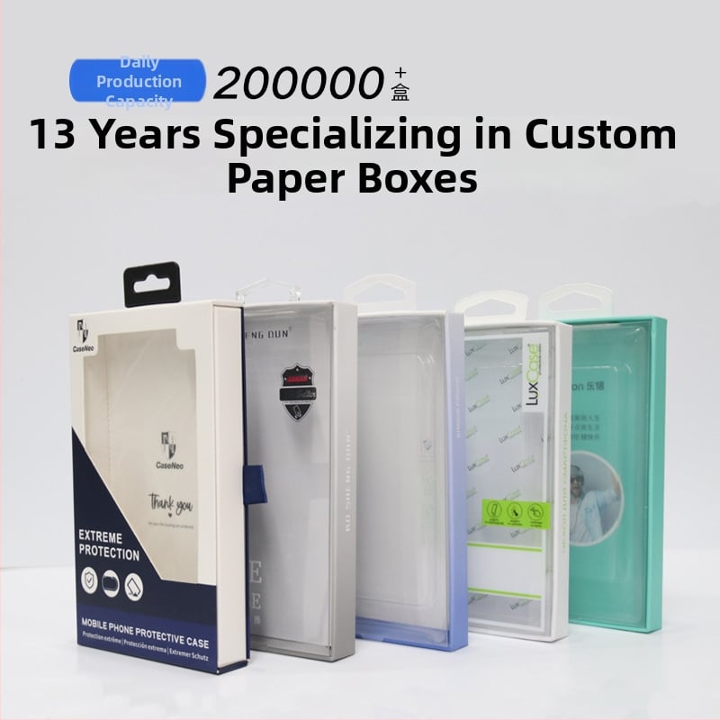 Cutie de ambalare digitală personalizată pentru husă de telefon, ambalaj blister, cârlig PVC pentru afișare, carton de ambalaj pentru căști