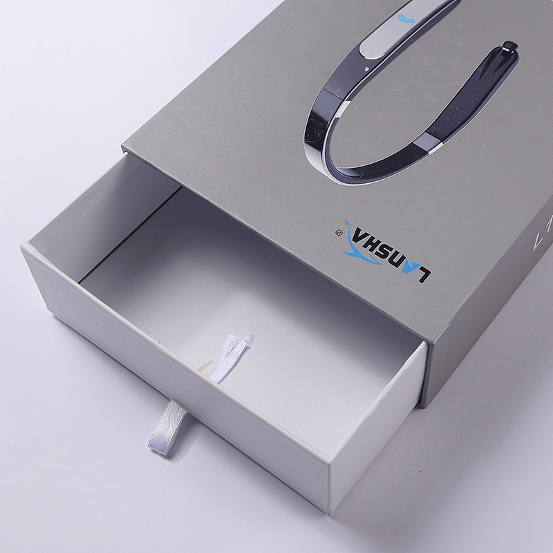 Cutie cu sertare personalizată pentru ambalarea căștilor wireless — ambalaj premium pentru căști sportive