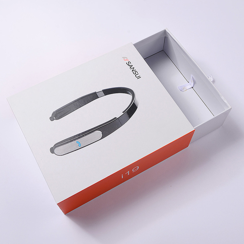 Cutie cu sertare personalizată pentru ambalarea căștilor wireless — ambalaj premium pentru căști sportive