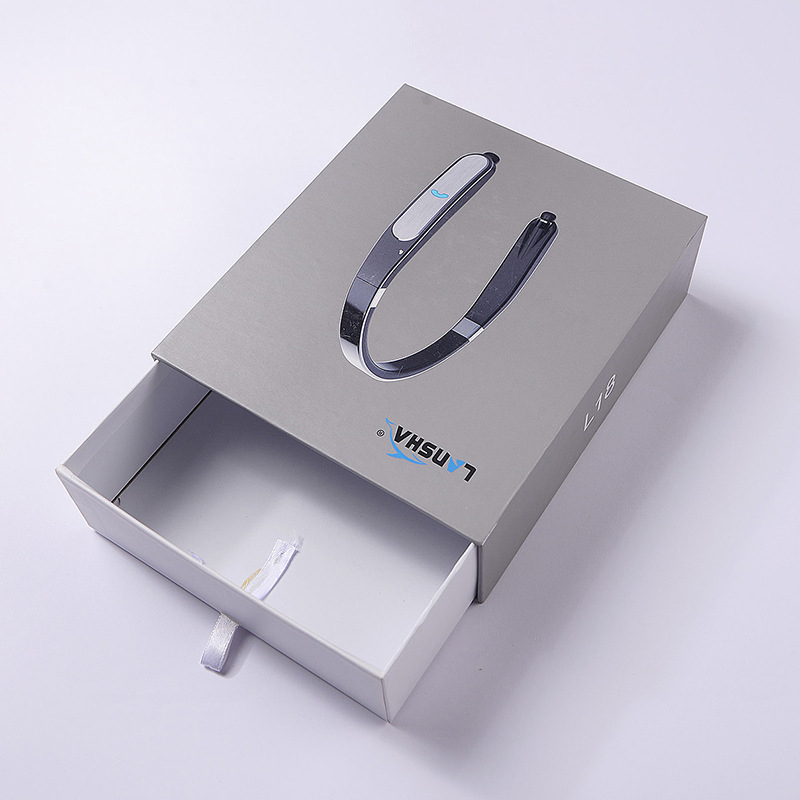 Cutie cu sertare personalizată pentru ambalarea căștilor wireless — ambalaj premium pentru căști sportive
