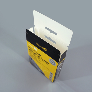 Cutie de ambalaj pentru căști și telefoane mobile, cutie de cadouri din carton alb ondulat, pentru cabluri de dată? e? și încărcătoare, personalizabilă în cantități mari