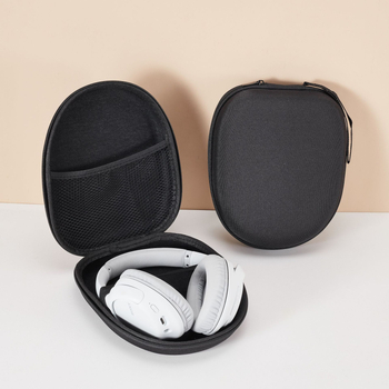 Husă de depozitare pentru căști Sony Bluetooth, peste urechi, EVA negru, protecție la impact
