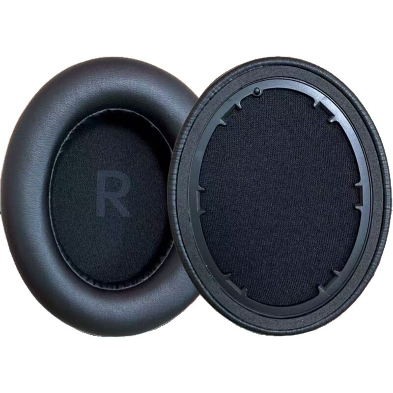 Кожен калъф за слушалки Earfun Wave Pro, шумопоглъщащи възглавнички за уши, покрити с протеинова кожа, аксесоари за слушалки