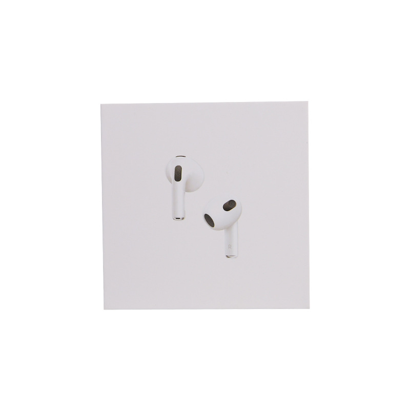 Ουδέτερη συσκευασία από γκρι χαρτόνι για Bluetooth ακουστικά AirPods, γενιά 4–5