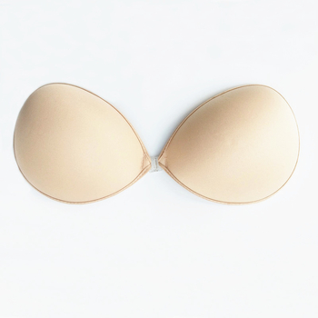 Sutien subtire cupe rotunde, din bumbac, fara cusaturi, invizibil, cu umplere din silicon, pentru rochii de mireasă