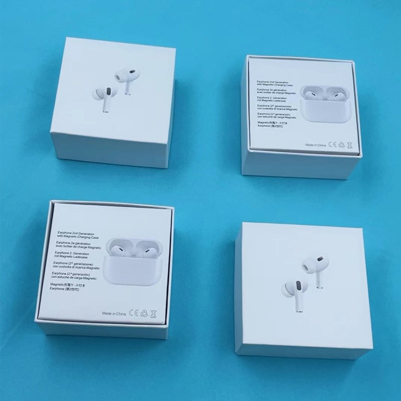 Kutija za pakiranje s kapom za AirPods Pro 2, slušalice 5. generacije, poboljšano izdanje 3. generacije
