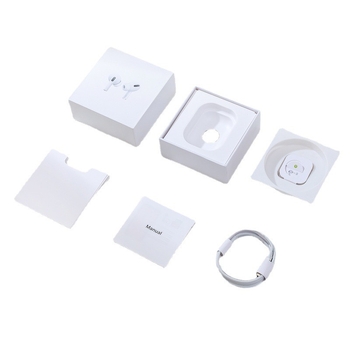 Kutija za pakiranje Bluetooth slušalica druge generacije visokokvalitetna, kompatibilna s Apple stilom, neutralnog dizajna, s ušnim navlakama, dvodijelna kartonska kutija