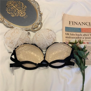 Grudnjak bez naramenica za male grudi, nevidljivi bandeau stil, seksi, protivklizni, podesiv za vjenčanicu
