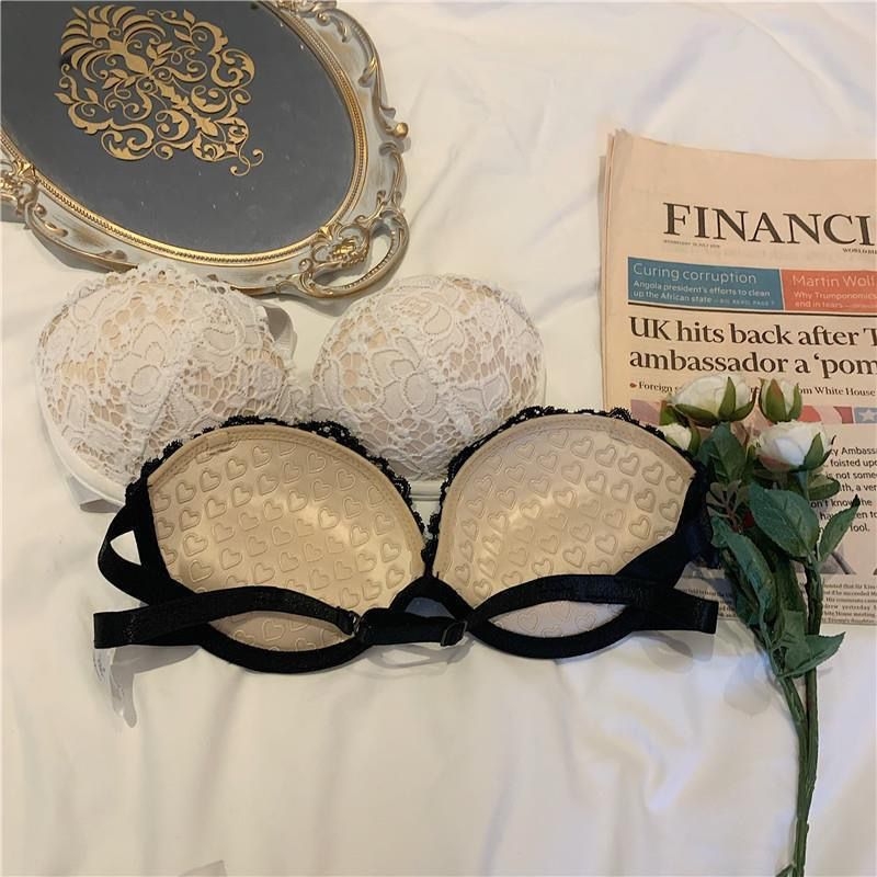 Grudnjak bez naramenica za male grudi, nevidljivi bandeau stil, seksi, protivklizni, podesiv za vjenčanicu
