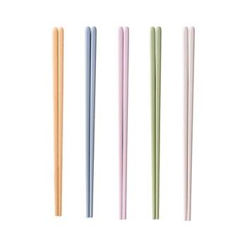 Bețișoare din aliaj, rezistente la temperaturi înalte, pentru uz casnic, un set per persoană, colorate, stil japonez minimalist