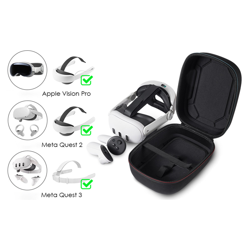 EVA futrola za pohranu VR slušalica Oculus Quest 2/3/3S i dodaci za kontrolere