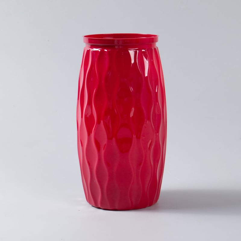 Vază din plastic personalizată cu flori uscate și crengi reale pentru decor de Anul Nou și Sărbători de primăvară, sufragerie