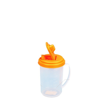Recipient din plastic pentru ulei, cu pereți groși, etanș la scurgeri, 470 ml, pentru condimente