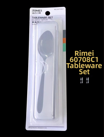 Jinda set tacâmuri din oțel inoxidabil – bețișoare și lingură, 3 piese într-o cutie cadou, portabil pentru drumeții și călătorii