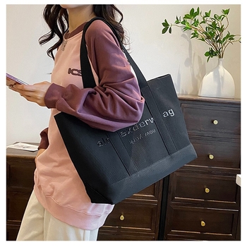 Ženska torba za rame u Tote stilu, velika zapremina, crossbody remen, retro pleteni dizajn za svakodnevnu upotrebu